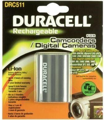 Produktbild Duracell Lithium-Ionen-Akku BP-511 (Akku)