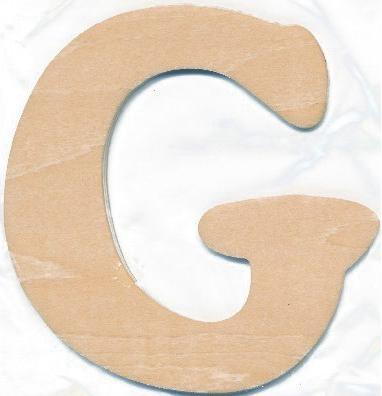 Hobby2you Trbogstav G 10cm x 4mm