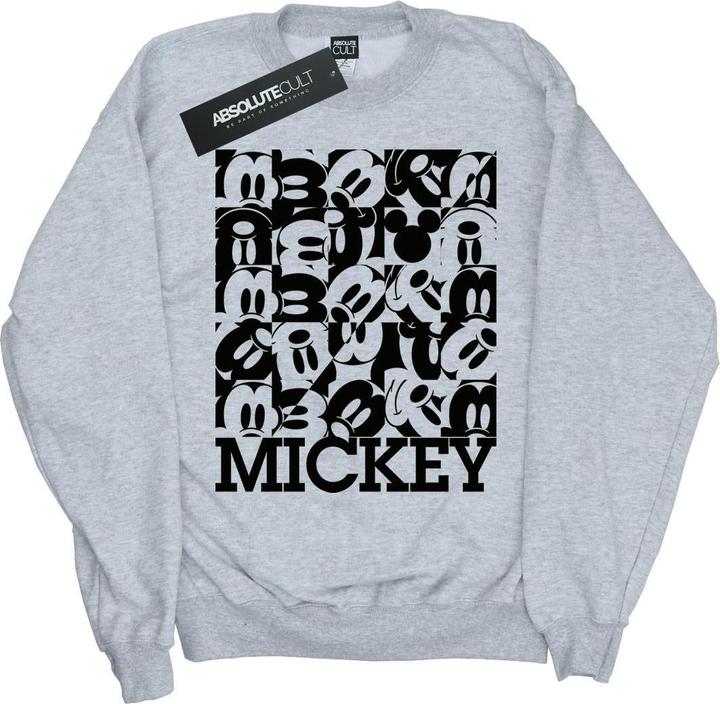 Produktbild Disney Mickey Mouse Grid Sweatshirt Mädchen (152, 158)