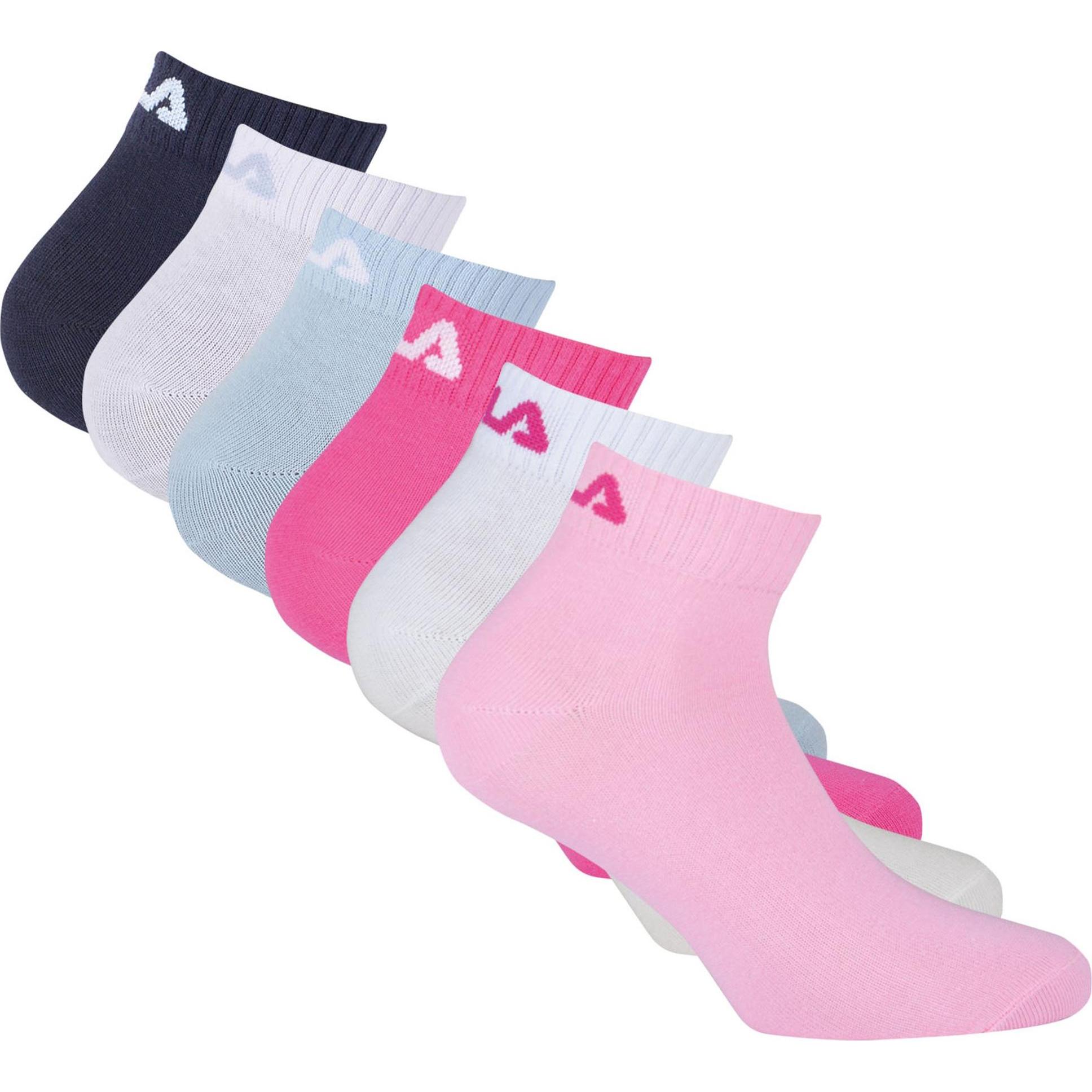 FILA, Herren, Socken, Socken Sportlich, Mehrfarbig, (6er Pack, 39 - 42)