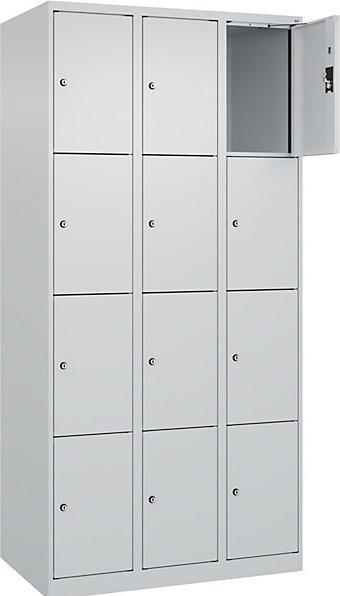 Actual product image kaiserkraft 4-compartment locker Evolo PLUS (90 x 50 x 185 cm)