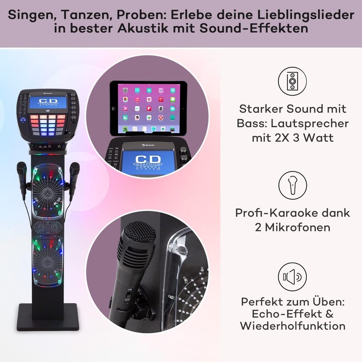 Produktbild Auna Karaoke Anlage