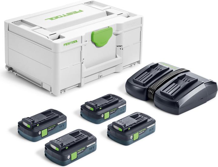 Festool Set energetico SYS 18V 4x4.0/TCL 6 DUO (18 V)