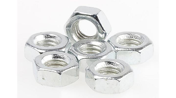 Actual product image RS PRO ISO nuts galvanized M3,5 (M3.5)