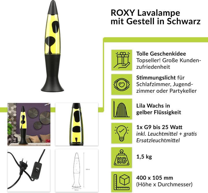 Image du produit Licht-Erlebnisse Roxy (210 lm, G9)