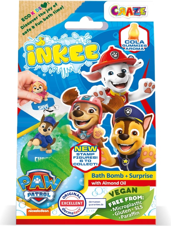 Actual product image Craze Paw Patrol surprise bathing ball (Bath bombs)