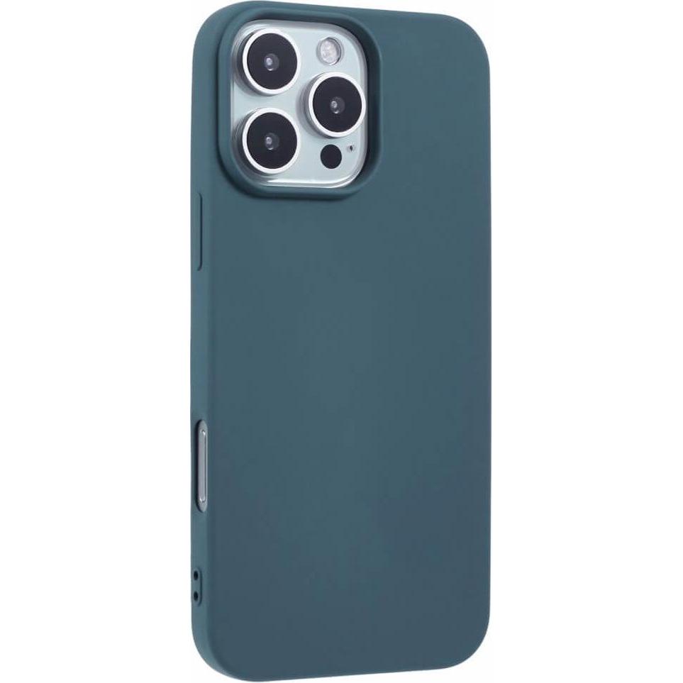 Cover-Discount iPhone 16 Pro Max - Silikon Gummi Hülle (Apple iPhone 16 Pro Max), Smartphone Hülle, Blau