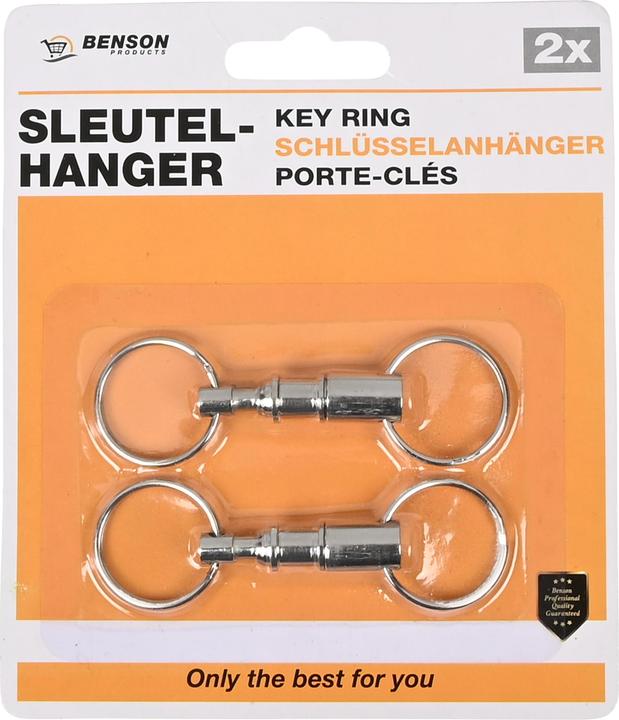 Actual product image Stahlex Key ring 2 pcs