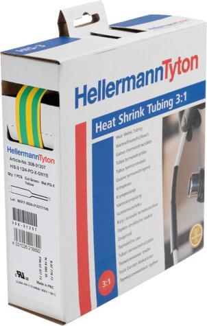 Image du produit HellermannTyton GAINE THERMO-RETR. HIS-3 3:1-6/2 V/J (1x)