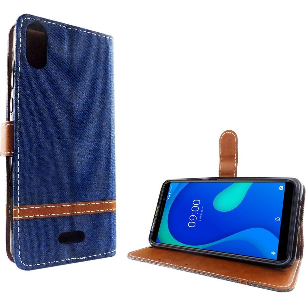 König Design Hülle Handy Schutz für Wiko Y80 Case Cover Tasche Wallet Etui Handyhülle Bumper (Wiko Y80), Smartphone Hüll...