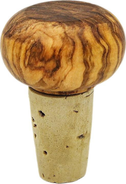 Immagine prodotto Natura Punto Palla di legno d'ulivo per tappi di bottiglia, 5 x 4cm