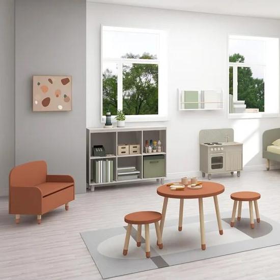 Produktbild Flexa Kindertisch Dots Rundviolett (Kindertisch)