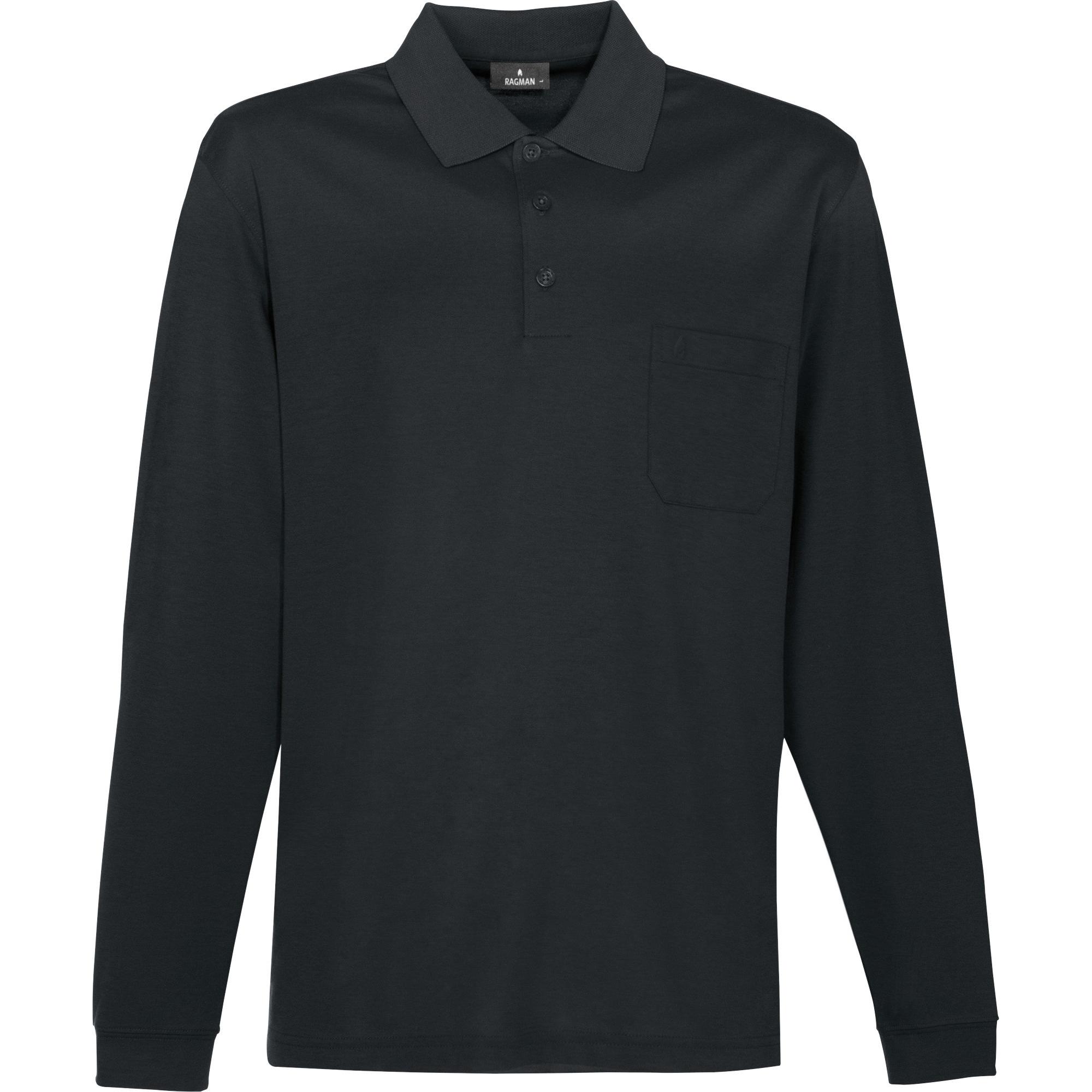 Ragman, Herren, Shirt, Herren-Poloshirt, Grau, (XXL)