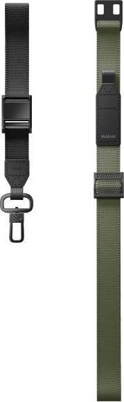 Actual product image Uniq Vista Universal phone lanyard 2in1 forest black