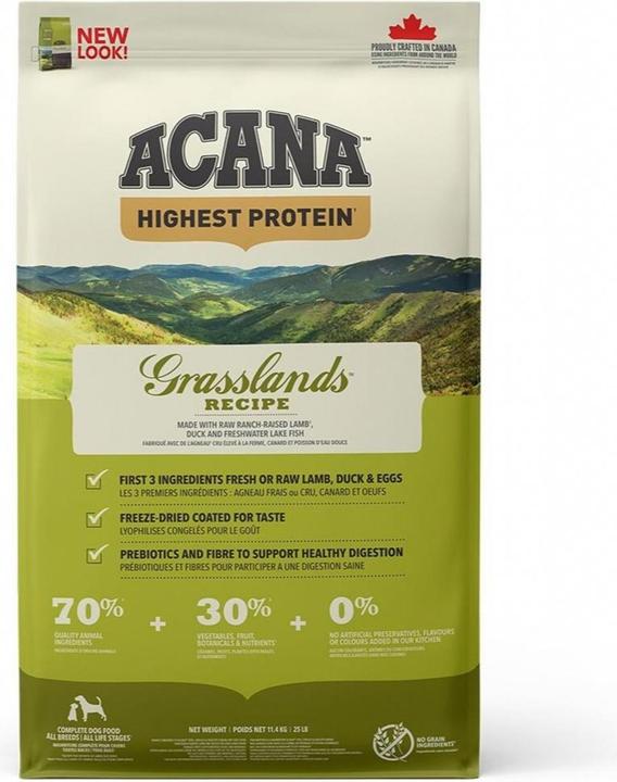 Produktbild Acana Regionals Grasslands (Adult, 1 Stk., 11400 g)