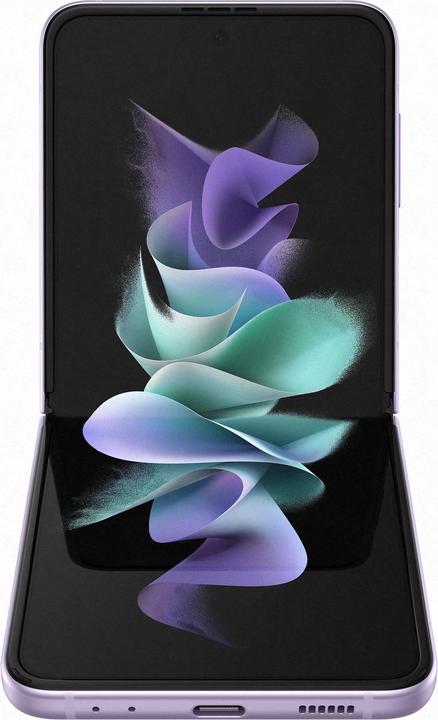 Samsung Galaxy Z Flip3 5G (128 GB, Lavanda, 6.70", SIM + eSIM, 12 Mpx, 5G)