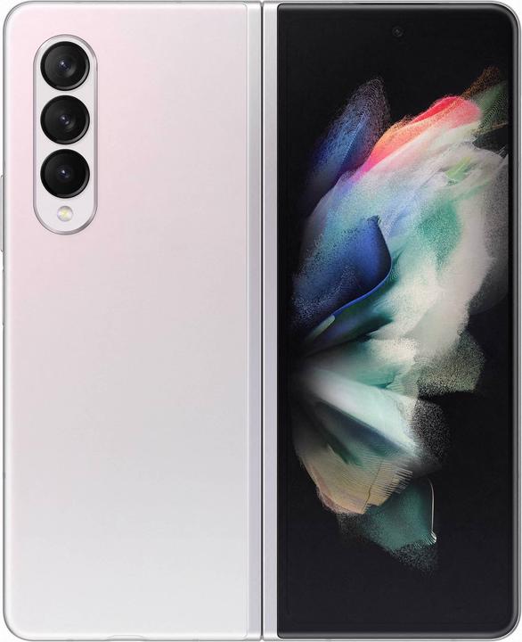 Image du produit Samsung Galaxy Z Fold3 5G (256 Go, Phantom Silver, 7.60", SIM + eSIM, 5G)