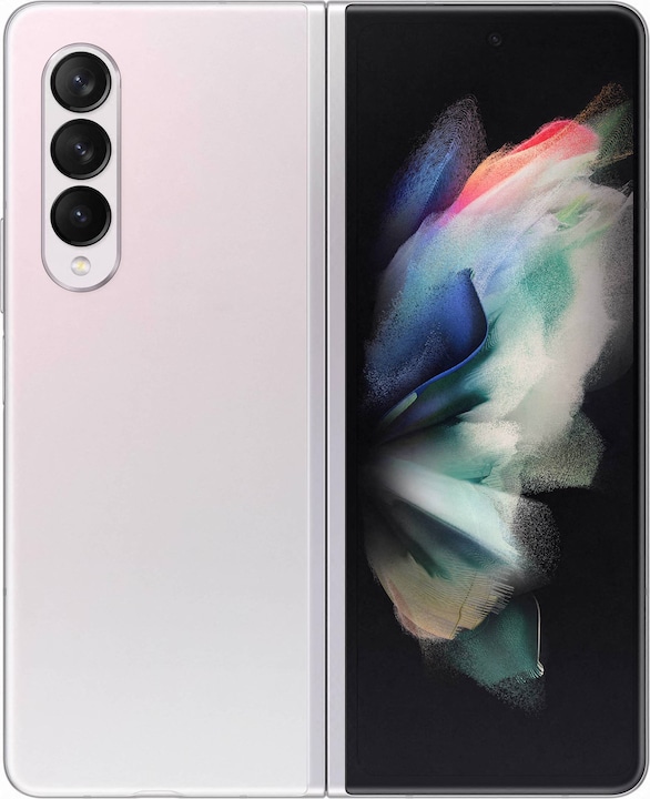 Samsung Galaxy Z Fold3 5G (512 GB, Phantom silver, 7.60", SIM + eSIM, 12 Mpx, 5G)