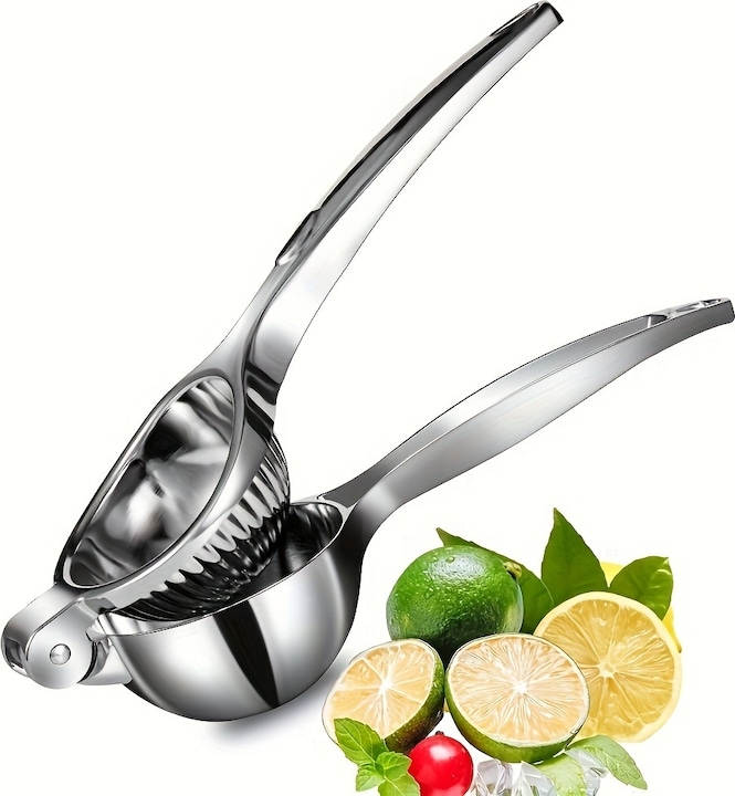 Actual product image PhoneLook Manuelle Zitruspresse aus Edelstahl für Zitrone und Limette