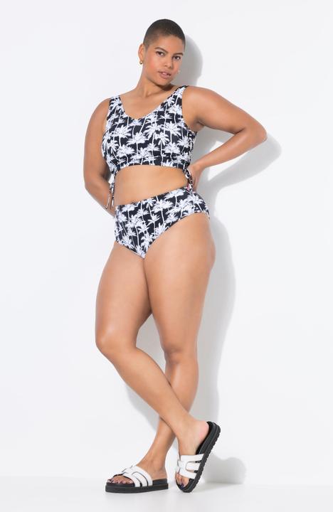 Produktbild Studio Untold Bikini-Top, Softcups, Palmenprint, Raffbänder (52)