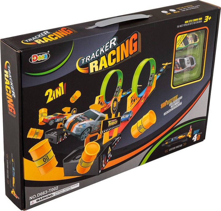 Actual product image Duel Launch Set Loopings racetrack