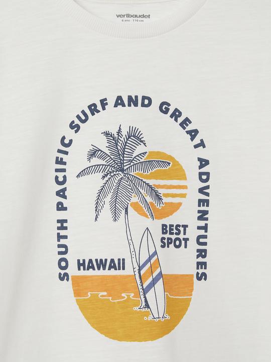 Actual product image Vertbaudet Jungen T-Shirt mit grafischem Print, Recycling-Baumwolle (128)