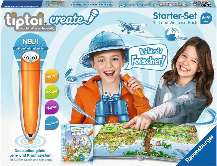 Produktbild tiptoi Create Starter-Set Die verrückte Weltreise (Deutsch, 6 - 9 Jahre)