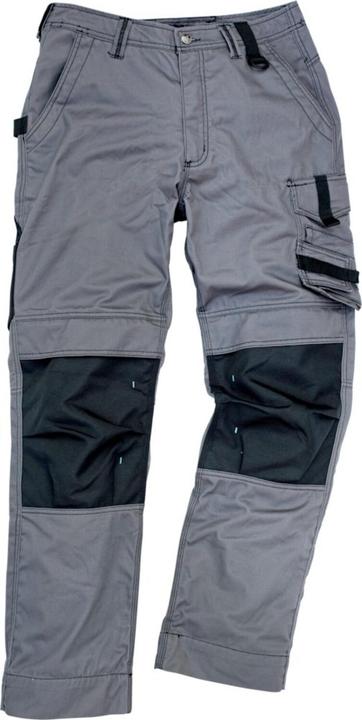 Fortis Excess Arbeitshose Champ, Gr. 58, grau/schwarz (58)