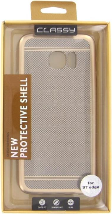 Immagine prodotto OEM Custodia in silicone di classe per Samsung S7 Edge oro (Samsung Galaxy S7 Edge)