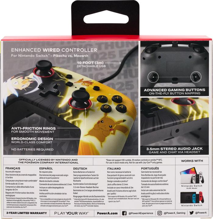 Produktbild PowerA Enhanced Wired Controller (Switch)