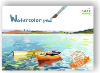 ART Watercolour notebook SMLT, A4, 200 g, gummed (20) 0708-206