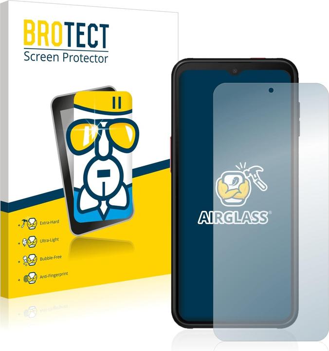 Produktbild BROTECT AirGlass Panzerglasfolie (1 Stk., Samsung Galaxy XCover 6 Pro)