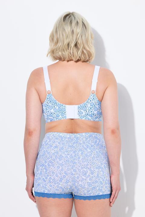 Image du produit Ulla Popken Soutien-gorge de maintien, sans armatures, motif à fleurs - bonnet C-F (130 E)