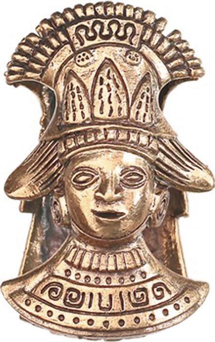 Image du produit Star Piercing Ohrgewicht Schlüsselloch rosegold Maya Figur (sans laiton, Bronze)