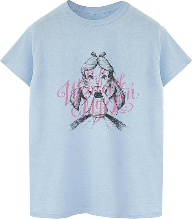 Actual product image Disney Mens Alice In Wonderland In A World Of My Own T-Shirt (S)