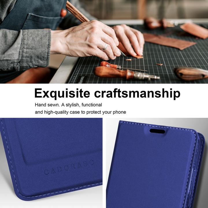 Productafbeelding Cadorabo Classy Boek hoesje voor Samsung Galaxy S22 (Samsung Galaxy S22+)