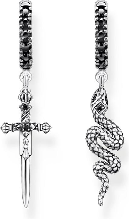 Immagine prodotto Thomas Sabo Serpente e spada anneriti dai creoli (Argento 925)