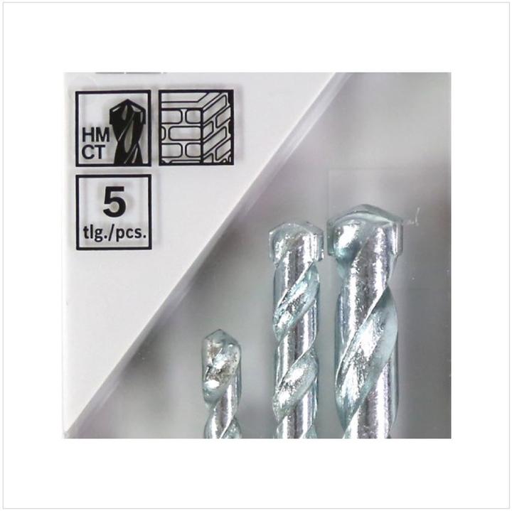 Produktbild Bosch Professional Zubehör Hartmetall Stein-Spiralbohrer- (6 mm, 10 mm, 5 mm, 8 mm, 4 mm)
