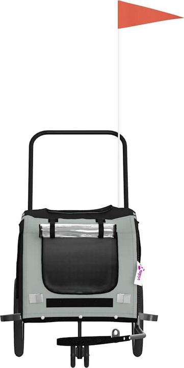 Produktbild vidaXL Fahrradanhänger Hund