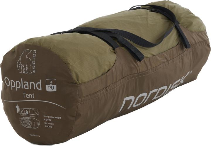 Actual product image Nordisk Oppland 3 PU (Tunnel tent, 4.70 kg, 3 persons)
