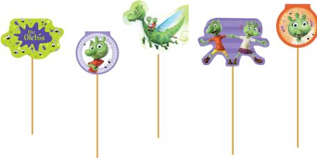 Image du produit DH-Konzept Décorateur de muffins Les Olchis (10 pcs)