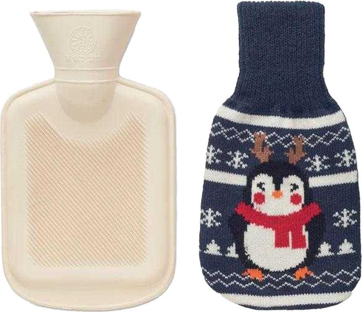 Immagine prodotto MidOcean 250ml Bottiglia d' Acqua Calda e Coperchio (0.25 l, Fiaschetta da letto con coperchio)