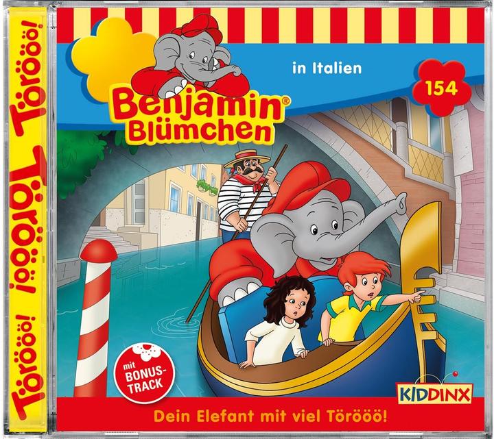 Produktbild Benjamin Blümchen 154 - In Italien (Deutsch)