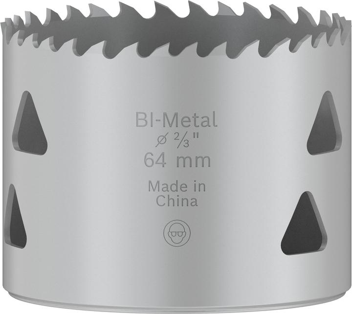 Actual product image Bosch Professional Zubehör PRO Multi material hole saw, 64 mm, with thread (64 millimetres)