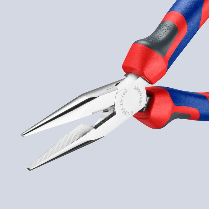 Produktbild Knipex Flachrundzange mit Schneide (160 mm)