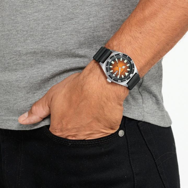Actual product image Citizen NY0120-01Z Promaster Marine Automatic Mens Watch 41mm 20ATM (Diving watch, Sports watch, Analogue wristwatch, 41 mm)