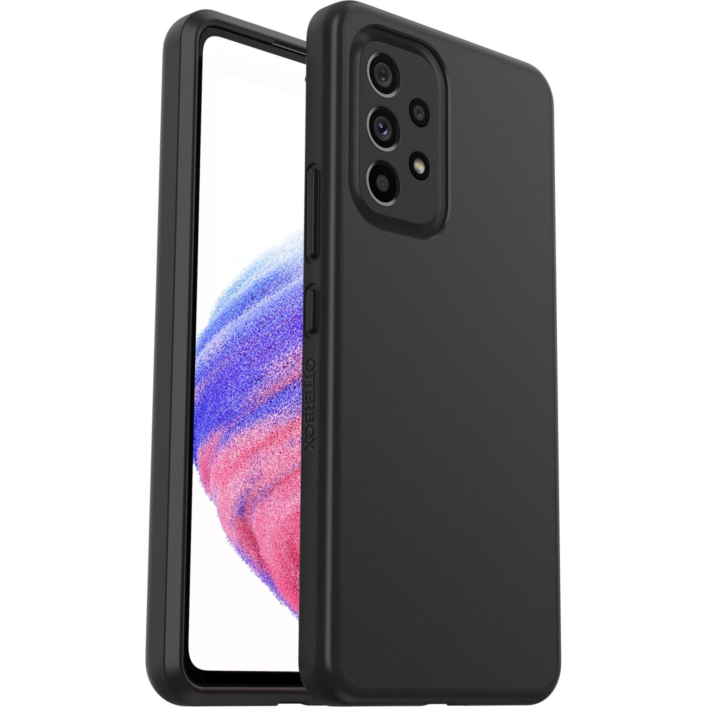 OtterBox React (Samsung Galaxy A53 5G), Smartphone Hülle, Schwarz