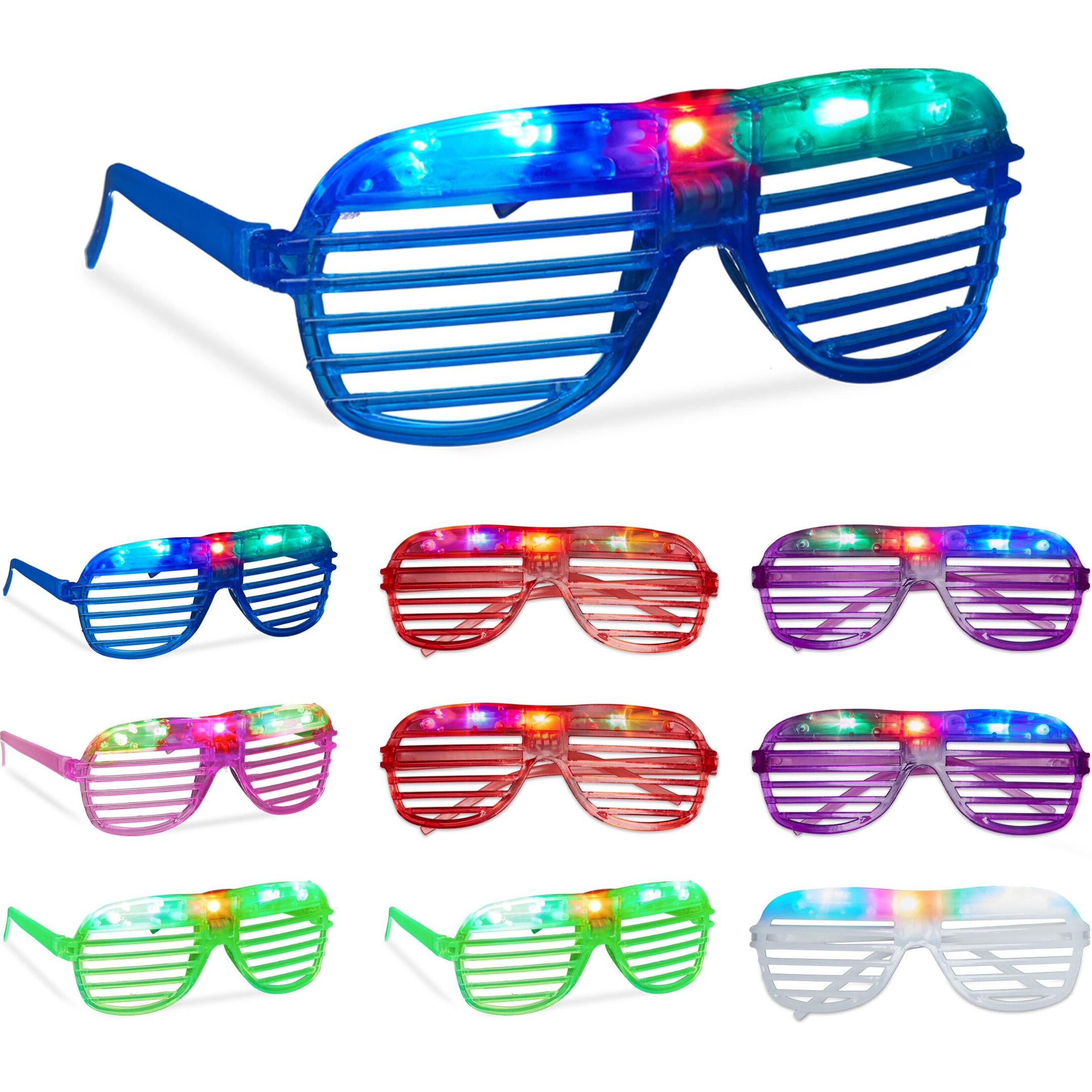Relaxdays 10x LED-Brille