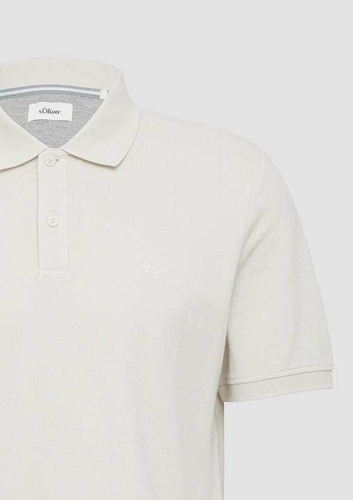 Produktbild S.Oliver Polo-Shirt Poloshirt aus Baumwollpiqué (S)