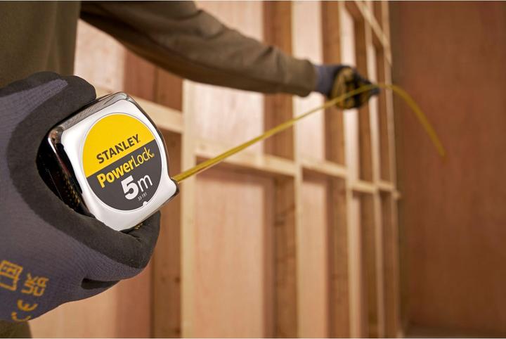 Actual product image Stanley Tape measure PowerLock (plastic housing)